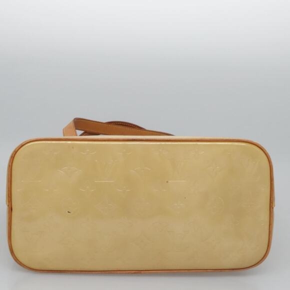 LOUIS VUITTON Monogram Vernis Houston Hand Bag Beige M91004 - Picture 6 of 16